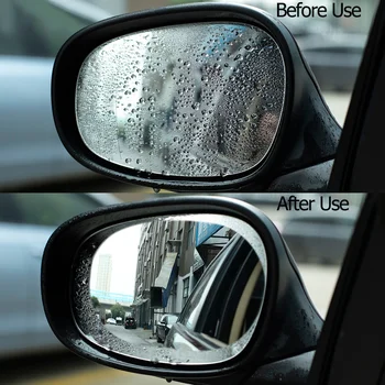 2 Tk Auto Veekindel läbipaistev Kile Rearview Mirror Kaitsva Anti Udu Veekindel Kile, Auto Kleebis Tarvikud 100x150mm