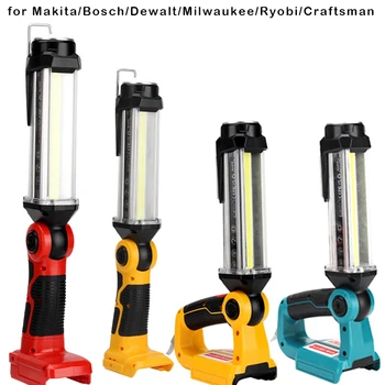 2000LM Väljas tähelepanu keskpunktis Allvalgusti Makita/Bosch/Dewalt/Milwaukee 14,4 V-18V Liitium Aku Juhtmeta LED-töövalgustus 35W