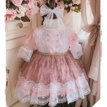 2021summer uustulnukad Beebi Tüdrukud Poole Printsess Pulmad Kleit, kukkastyttö Kleidid Riided Flower Girl Kleidid Pulmad