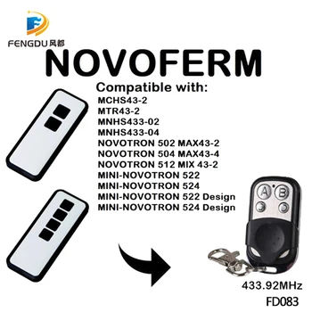 2TK Novoferm Mini-Novotron 522, 524 Ühilduva kaugjuhtimisseadme 433.92 MHz värava kontrolli Novoferm jooksva kood garaaž ukseavaja