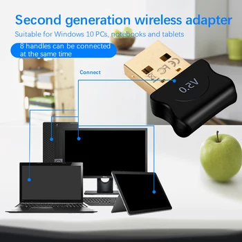 5.0 Ühilduv Adapter USB Saatja Pc Arvuti Retseptori Sülearvuti Kõrvaklapid Audio Printer Andmete Vastuvõtja 2 In 1 Adapter