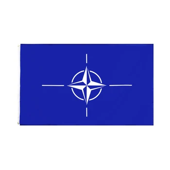 90x150 CM Põhja-Atlandi Lepingu NATO Lipu Kaunistamiseks