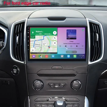 9inch 2 din Stereo Auto Multimeedia Mängija, Ford Edge 2015-2018 Android Raadio GPS Navigation Carplay WIFI 4G Pea Ühik