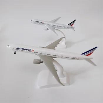 AIR FRANCE Airlines Boeing 777 B777 Airways AirFrance Diecast Lennuk Mudel Lennuk Õhusõiduki w Rattad MUDEL Mänguasjad, Sulam, Metall