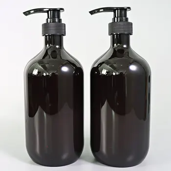 Aerosooli Pudel Vannituba Korduvtäidetavaid Tühi Pump Vajutage Pudel Šampooni Emulsioon, Õli dušigeel vedelseep 1000ml Must
