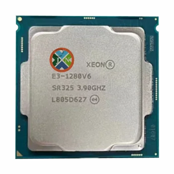 Algne Xeon E3-1280V6 CPU 3.90 GHz 8M LGA1151 E3-1280 V6 Quad-core Lauaarvuti E3 1280V6 protsessor Tasuta kohaletoimetamine E3 1280 V6