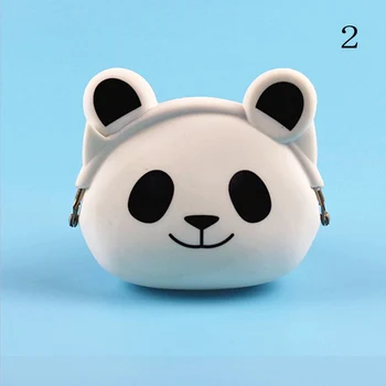 Armas Naiste Uus Münt Kott, Silikoonist Ladustamise Loomade Panda Kass Karu Mini Kott Mündi Kott Muuta Rahakoti Käekotti Hasp Uus Disain Taskud
