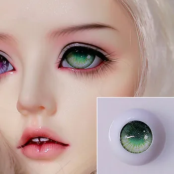 BJD nukk simulatsiooni silma sobib 10mm12mm14mm16mm18mm väike iris cartoon silmarõhu magenta-lilla ja muud värvid