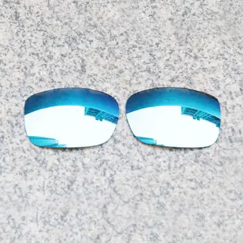 E. O. S Polariseeritud Täiustatud Asendamine Läätsed Oakley TwoFace Päikeseprillid - Ice Blue Polariseeritud Peegel