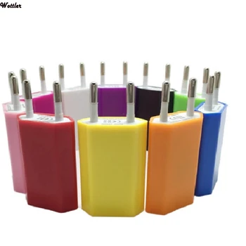 EL Standard USA Pistik 5V 1A Ühe USB-AC Power Adapter, Kiire Laadimine, iPhone 4 4S, 5 5S 6 6S 7 8 Plus X SE Telefoni Seina Eest