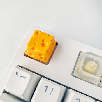 ESC Juust keycap mehaaniline klaviatuur kohandatud kingitus armas läbipaistev loominguline juustu kaunistamiseks
