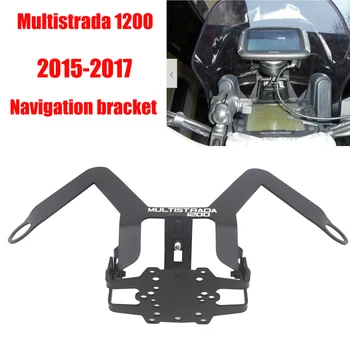 Eest Ducati Multistrada 1200 2015-2017 GPS Nutikas Telefon Navigatsiooni Mount alusraamiga Adapter Omanik