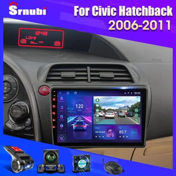 Honda Civic Luukpära 2006-2011 Android 11 autoraadio Multimeedia Video Navigatsiooni 2 Din Stereo-DVD-juhtseade Kõlar Carplay