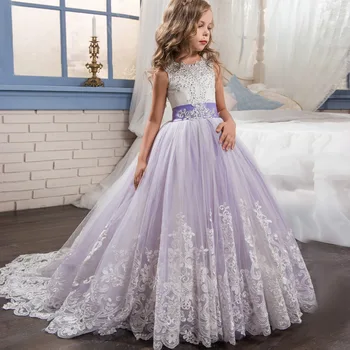 KEAIYOUHUO 2023 Uus Suvine Kleit Tüdrukud Sünnipäeva Õhtul lilleneiu Kleit Printsess Kleidid, Laste Riided Tüdrukutele Vestidos 3 AASTAT