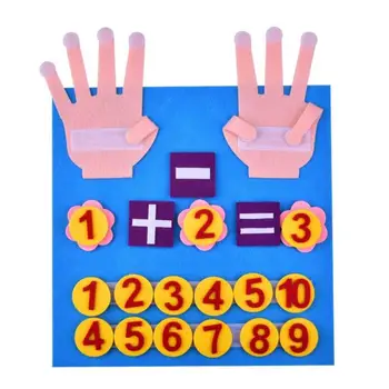 Laps Montessori Mänguasjad Tundnud Sõrme Numbrid Matemaatika Mänguasi Lastele Loendamist, Varase Õppimise Väikelastel Luure Arendada