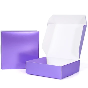 Lilla pakend karp puhkus pool kinkekarbis soap box toetab kohandatud suurus ja logo trükkimine