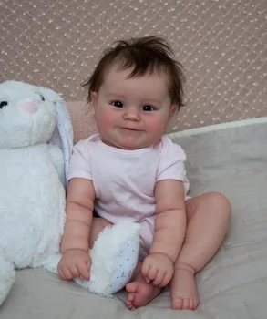 Maddie Reborn Nukku Avatud Silmadega Bebe Uuestisündinud Käsitöö Tõetruu Uuestisündinud Baby Doll Boneca Renascida Brinquedo Bebe Para Crianças