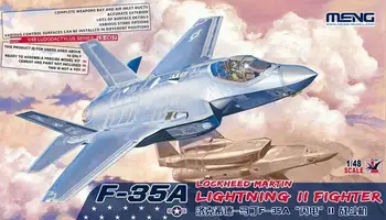 Meng Mudeli LS-007 1/48 F-35A Lightning II Võitleja Mudeli komplekt