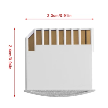 MicroSD TF to SD Kaardi Lugeja Võrgukaart Tolmu-tõend Pistik Toetab Micro SD / SDHC / SDXC 64GB Mälu macbook Air