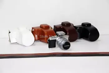 Nahast kaamerakott kott OLYMPUS Pen E-avaldise pl6 väärtusega E-PL5 EPL5 EPL6 E-PM2 EPM2