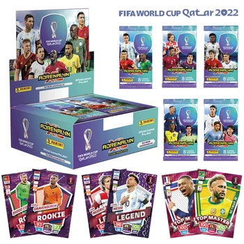 Panini 2022. Aasta Jalgpalli Täht Kaardi Box (Katar) Maailma Karika Soccer Star Kogumise Messi Ronaldo Jalgpallur Piiratud Fänn Kaardid Box Set