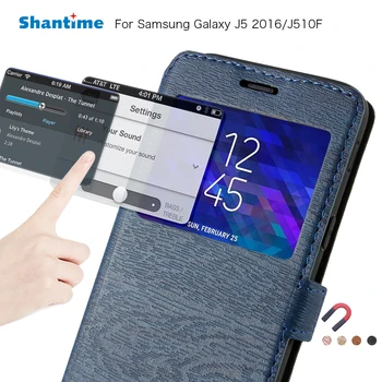 Pu Leather Case For Samsung Galaxy J5 2016 Flip Case For Samsung Galaxy J510F Aknas Raamat Juhul Pehme Tpu Silikoon tagakaas