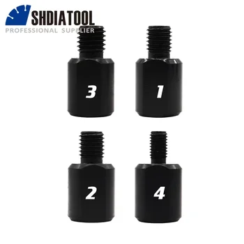 SHDIATOOL 1tk Adapter Võib Muuta Lõnga M14, Et M10, M14, Et 5/8, 5/8, Et M14, M10, Et M14, Drill Core Bitti Adapter Converter
