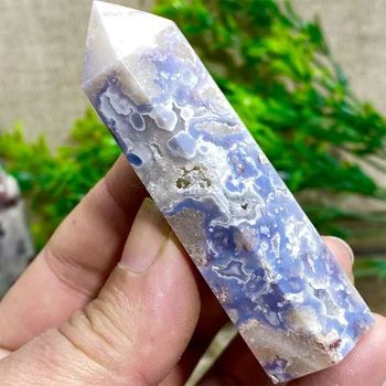 Sinine Lill Avärav Druzy Looduslikud Kivid, Kristallid Võlukepp Gemstone Meditatsiooni Geode Nõidus Feng Shui Esteetiline Tuba Decor Kodus
