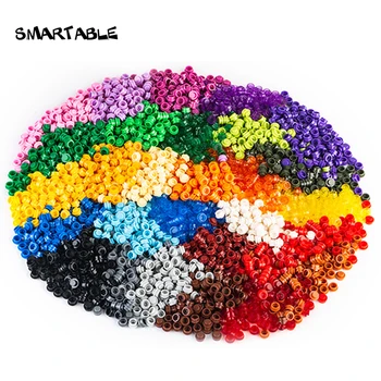 Smartable Plaat 1x1 Ring 41 Värvid ehitusplokk Osad Mosaiik Mänguasi Lapsele Piksli-Kunsti Portree Tuled Ühilduv 6141 950pcs/palju