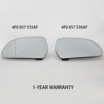 Soojendusega Küljel Peegel GlassRear Vaadata Rearview Mirror Klaas Uks Peegleid Audi A6C6 A8 A3/S3 Q3 A4/S4 A5S5 4F0 857 535AF