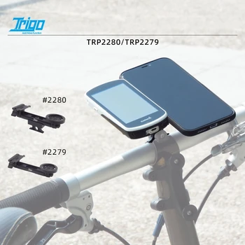 TRIGO TRP2280/2279 Folding Bike kaks Eesmärki-Mobile Telefon Bracket EIEIO Arvuti Mount Eest Brompton Garmin Jalgratta Tarvikud