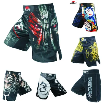 Tollivormistuse MMA püksid Tiiger Muay Tai Tehniliste näitajate Falcon lühikesed püksid riided tai poks boxeo mma püksid sport poks
