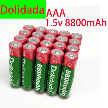 Uus 1,5 V AAA taaslaetavat akut 8800mah AAA 1,5 V Uus Alkaline Laetav batery led mänguasi mp3 Free shipping