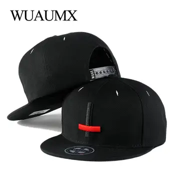 Wuaumx Brändi Suvel Tikandid Risti Hip-Hop Snapback Mütsid Meestele Naine Lame Nokk Baseball Caps casquette de marque Reguleeritav