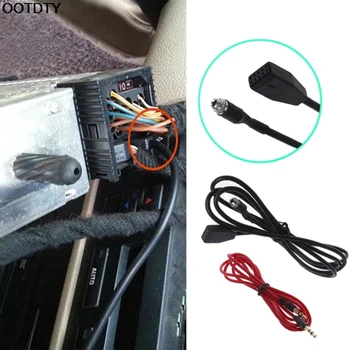 OOTDTY Liidese Adapter MP3 Muusika Cable Car Audio 3,5 mm AUX BMW E39 E53 X5 E46