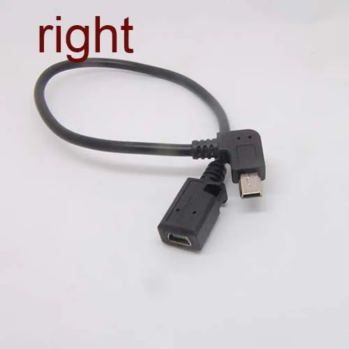 premium Mini USB-Mees õige Nurga all Mini USB Female adapter muundurid