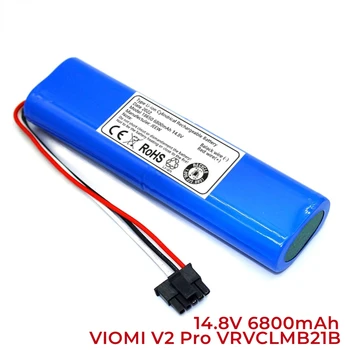 14,8 V 6800mAh 18650 Lithium-Batterij Voor Viomi V2 Pro,VRVCLMB21B ,Xiaomi STYJ02YM