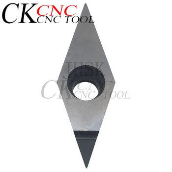1tk VCMT160402 PCD/VCGT160402 PCD Insert Teemant tera vahendeid, mida Kasutatakse Alumiiniumist Polükristallilised teemanttööriistad SIDUSUSE Vahend