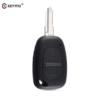 KEYYOU Remote Key Juhul 2 Nuppu Renault, Opel, Vauxhall jaoks Nissan Vivaro Liikluse Primastar