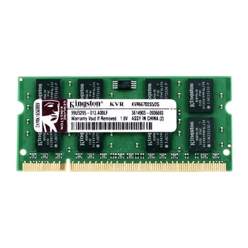 Kingston Sülearvuti Mälu DDR2 800 DDR2 4GB 2GB sülearvuti RAM ddr2 4GB=2*2G PC2-6400S 1.8 V