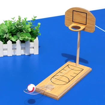 Mini Desktop Korvpalli Mäng Tabletop Teisaldatavad Korvpalli Mäng Puidust Lõbus Spordi Perekonna Sõidukulud Mänguasjad
