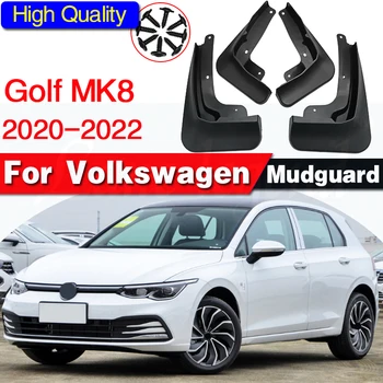 Muda Klapid Volkswagen VW Golf MK8 8 2020 2021 2022 Mudflaps Splash Piirded Ees Taga Muda Klapp Mudguard