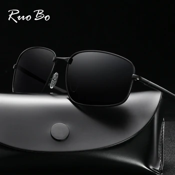 RUOBO Brändi Klassikaline Polariseeritud Photochromic Päikeseprillid Meestele Naiste Sõidu Kameeleon Päike Klaasid muudavad Värvi Prillid Gafas
