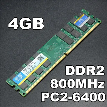 Täiesti Uus 4GB DDR2 Mälu RAM 800Mhz Ühe PC2 6400 DIMM 240Pin AMD Lauaarvuti Emaplaadi Kiibistik Intel Hight Kvaliteeti