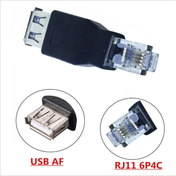 UAB AF / RJ11 USB bussi-telefoni adapter 6p 4C RJ11 liidese adapter
